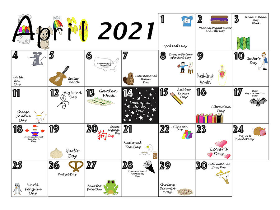 April 2021 Quirky Holidays and Unusual Celebrations ...