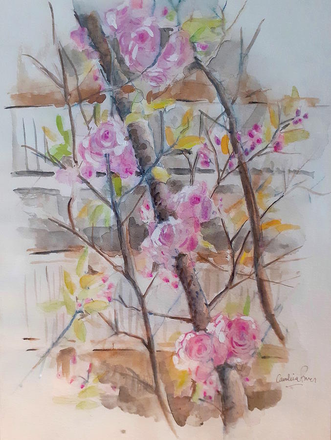 April Painting by Carolina Prieto Moreno