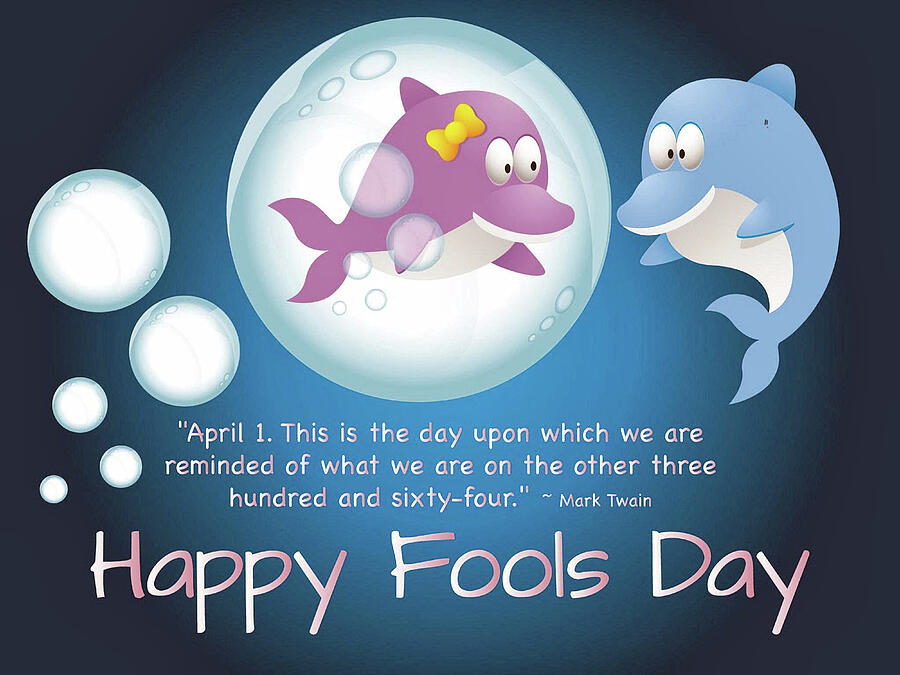 April Fools Day v17 Digital Art by Robert Banach