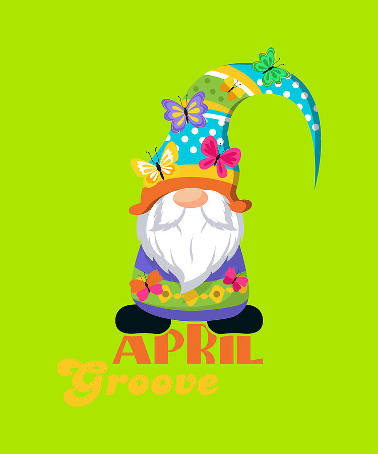 April Groove Gnome Digital Art by Beat Wurmet - Fine Art America