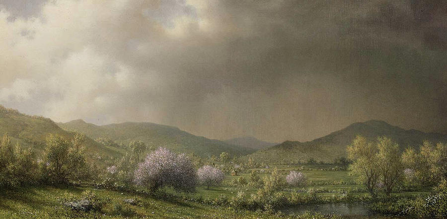 April Showers Painting by Martin Johnson Heade