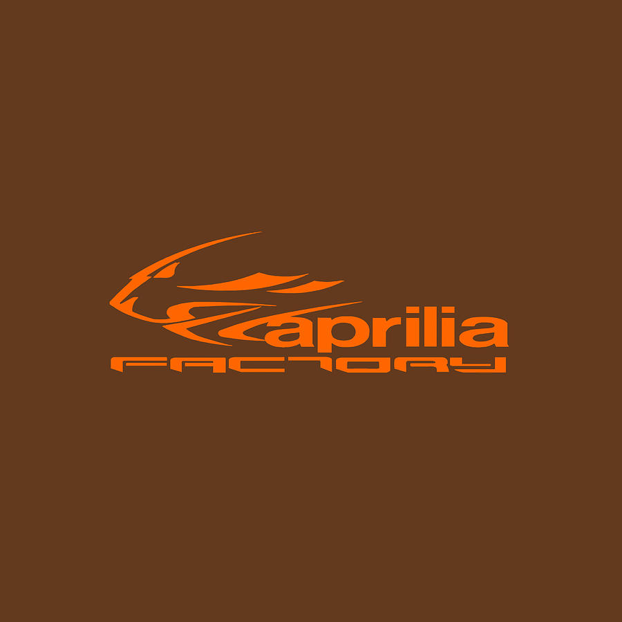 Aprilia Factory Orange Digital Art by Joko Pam - Fine Art America