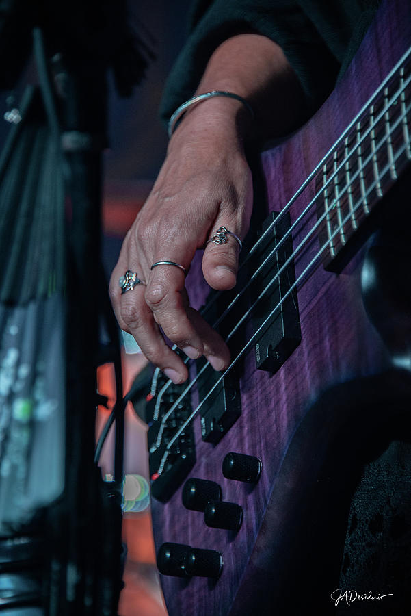 Bass Player Photograph by Joseph Desiderio