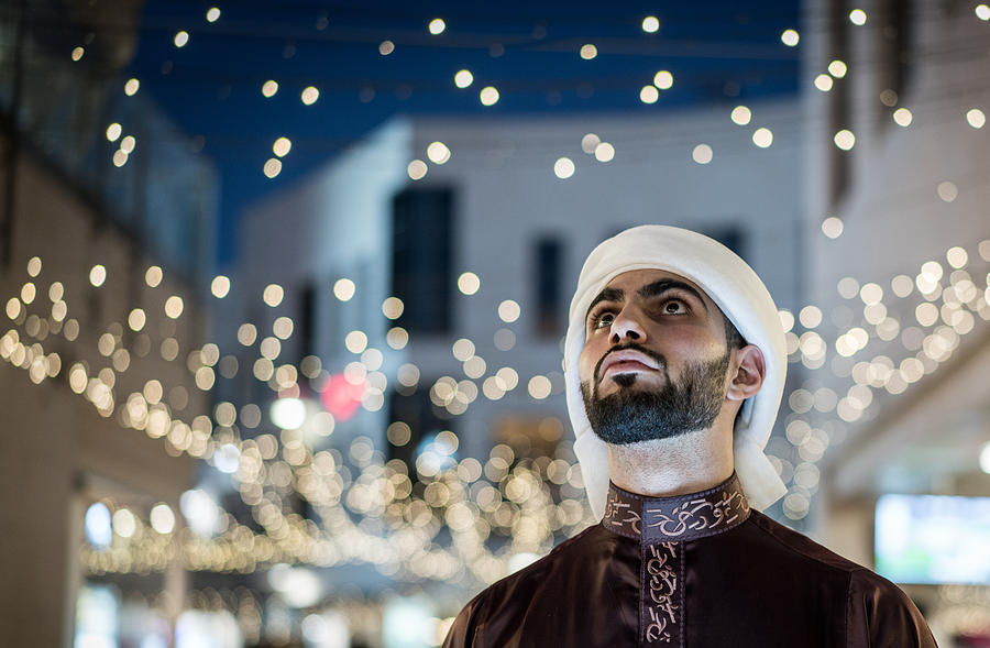 Arab young man in city Photograph by Jasmin Merdan