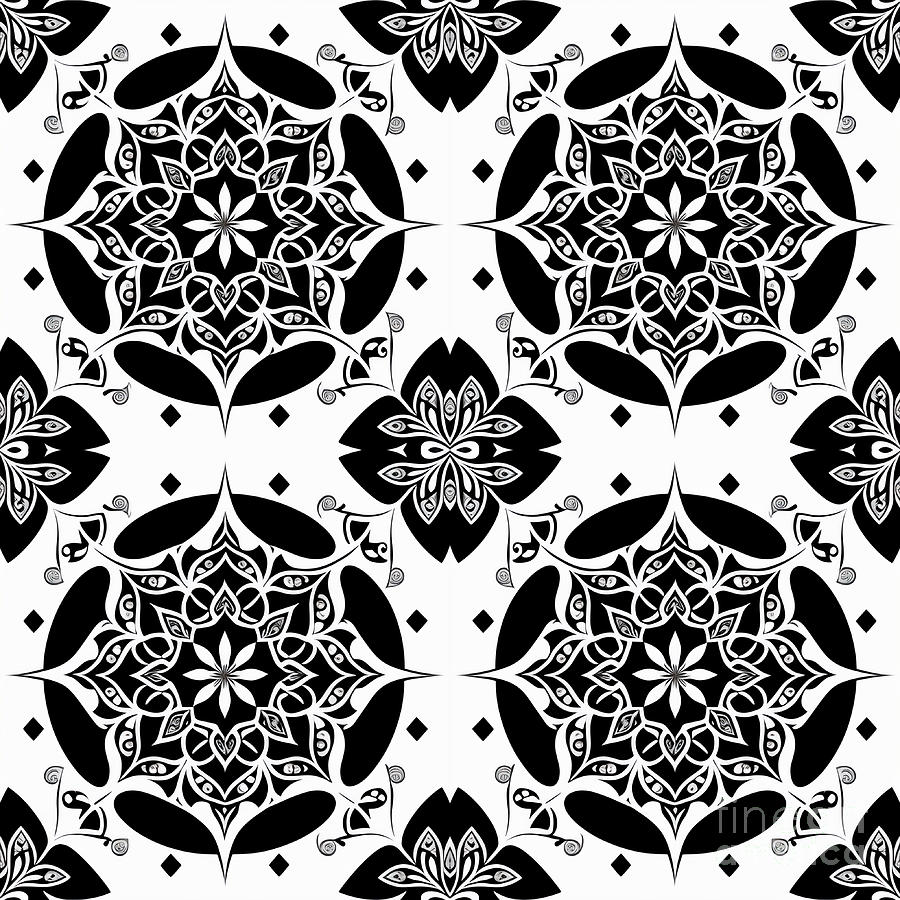 Arabic Islamic Patterns I Digital Art by Munir Alawi