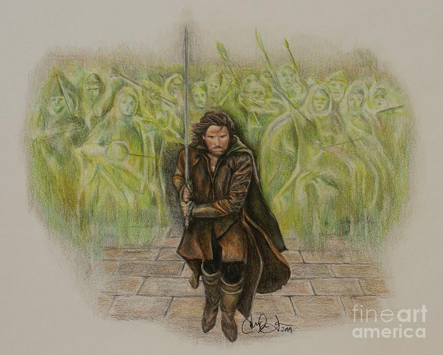 Art by Andrew Fry  Aragorn  Arwen from The Lord of the Rings  12 by 8  inch graphite pencil drawing LOTR Middleearth Tolkien PencilDrawing  ElfArt ElfDrawing ElfLove  Facebook