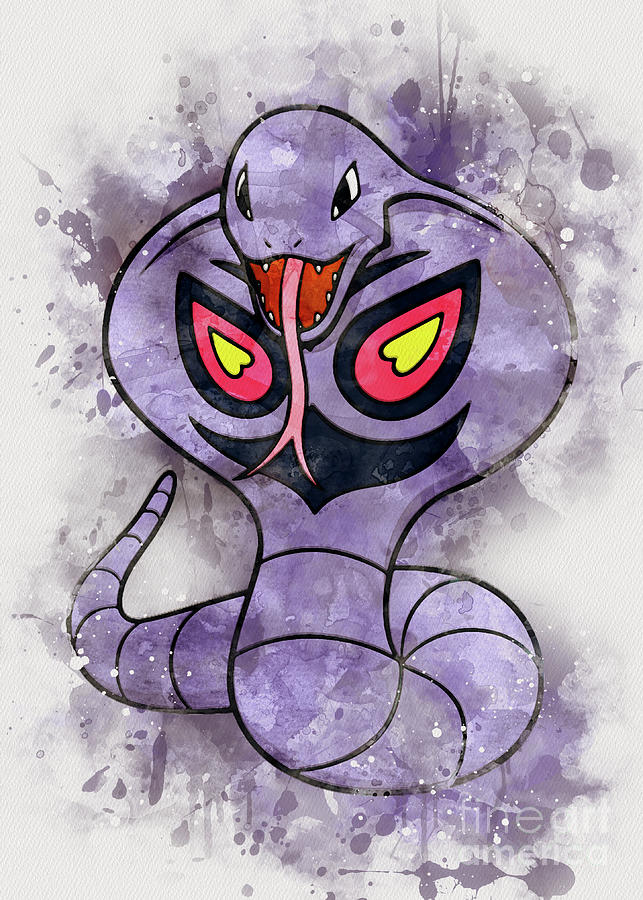 Arbok Painting by Kun Funny - Fine Art America