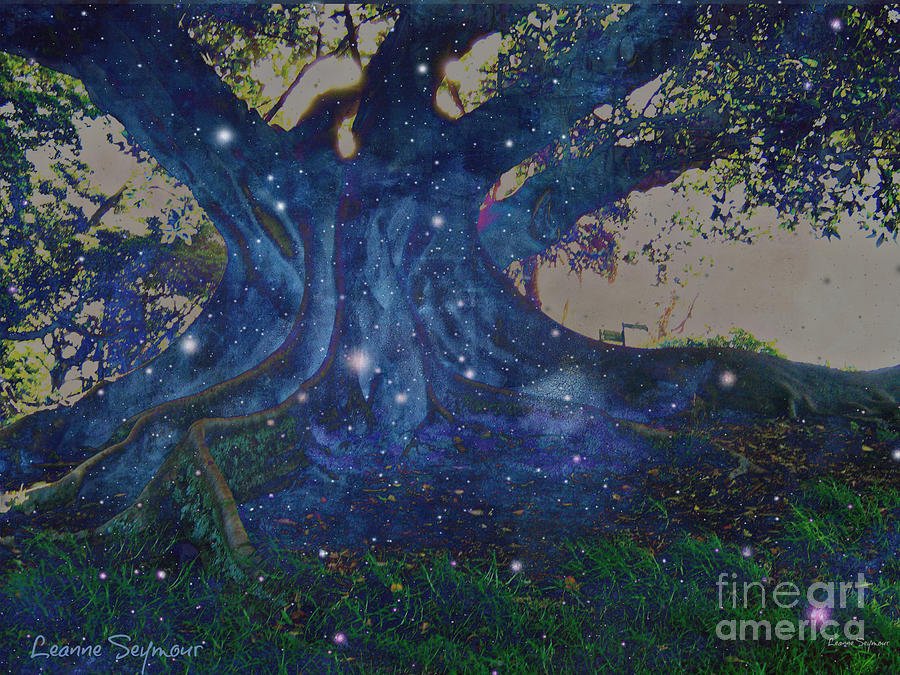 Arboreal Dreaming Mixed Media by Leanne Seymour