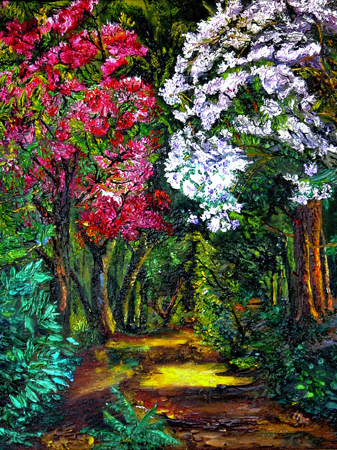 Arboretum Painting by Terry R MacDonald