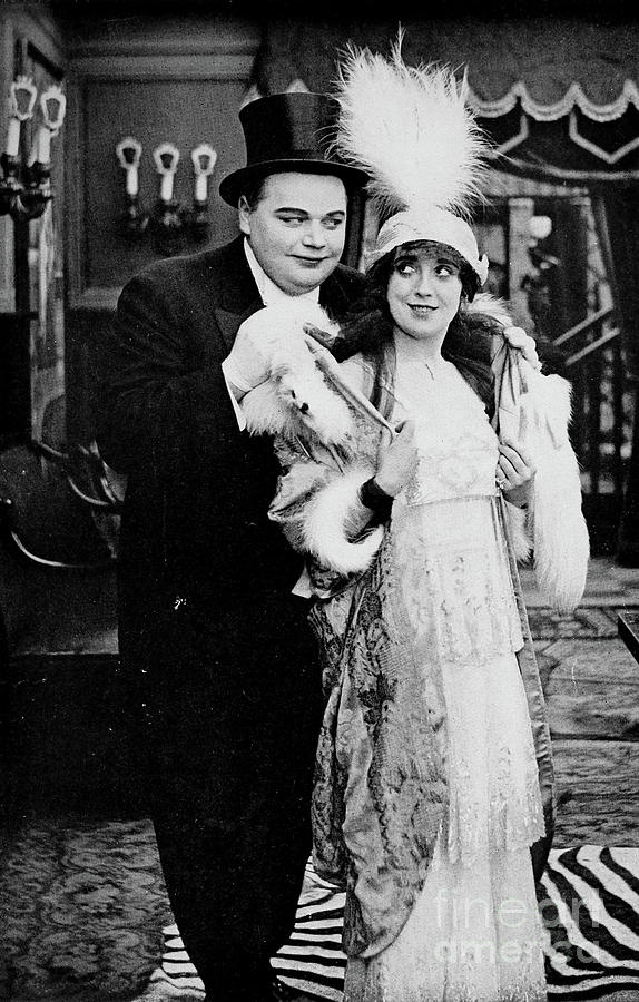 ARBUCKLE AND MABEL NORMAND - The Movies Come From America Photograph by ...