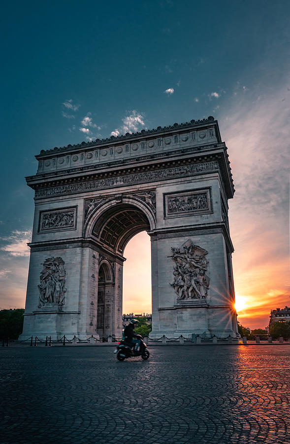 Arc de Triomphe Photograph by Cyril Mouty - Fine Art America