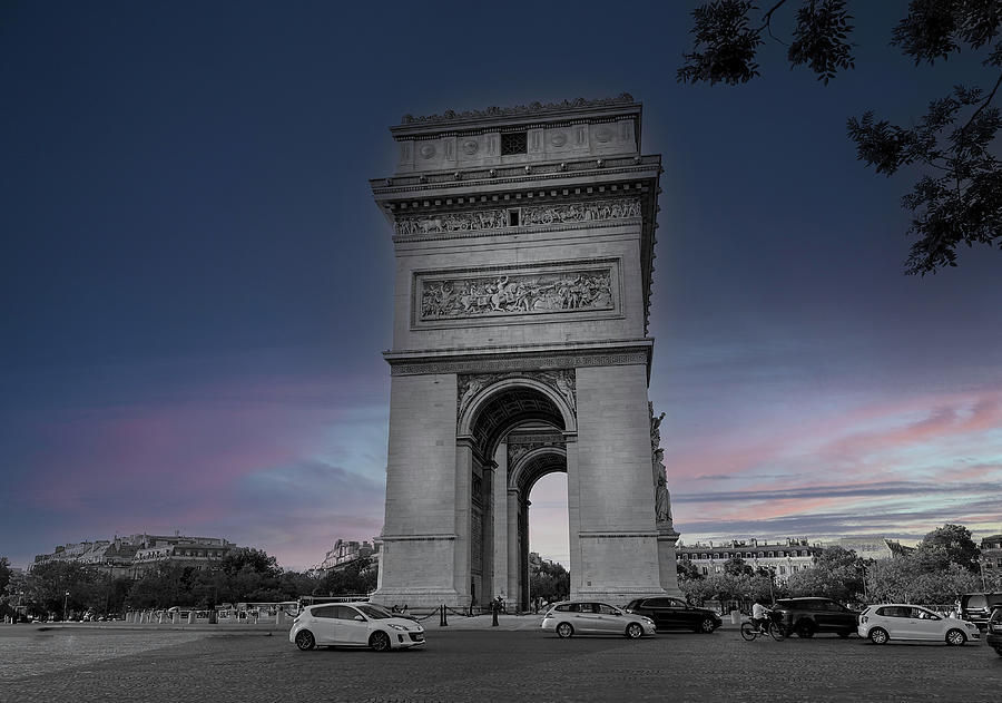 Arc de Triomphe de lEtoile Paris  Photograph by Georgia Clare
