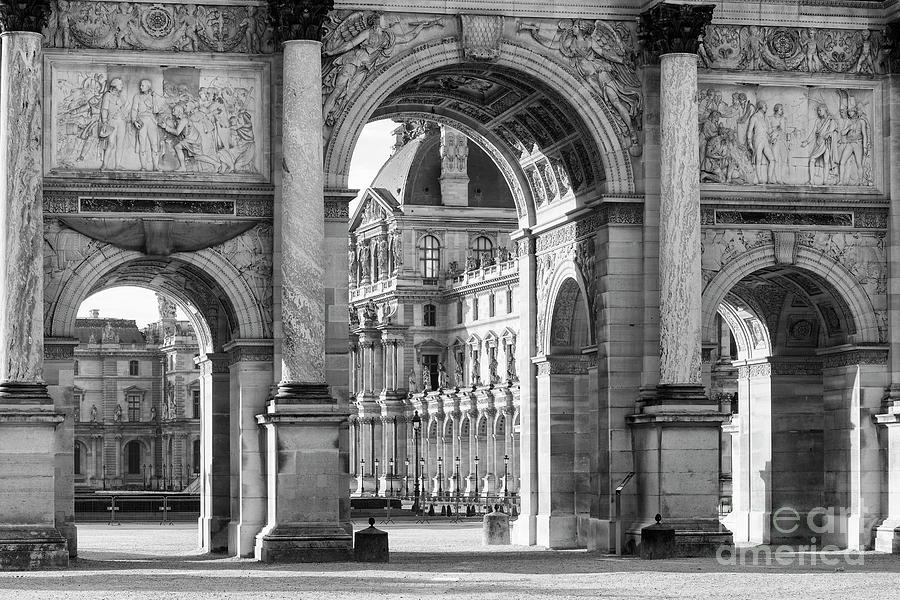 Arc De Triomphe Du Carrousel II - Paris France Photograph