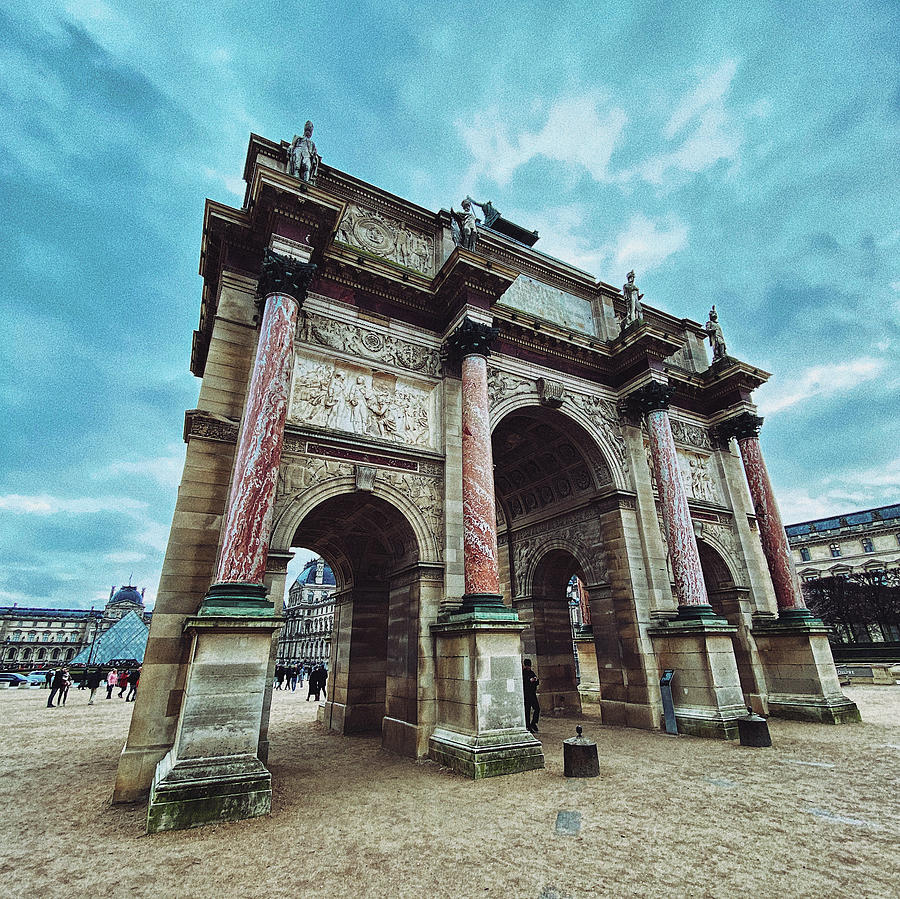 Arc de Triomphe du Carrousel Photograph by Sampad Art | Fine Art America