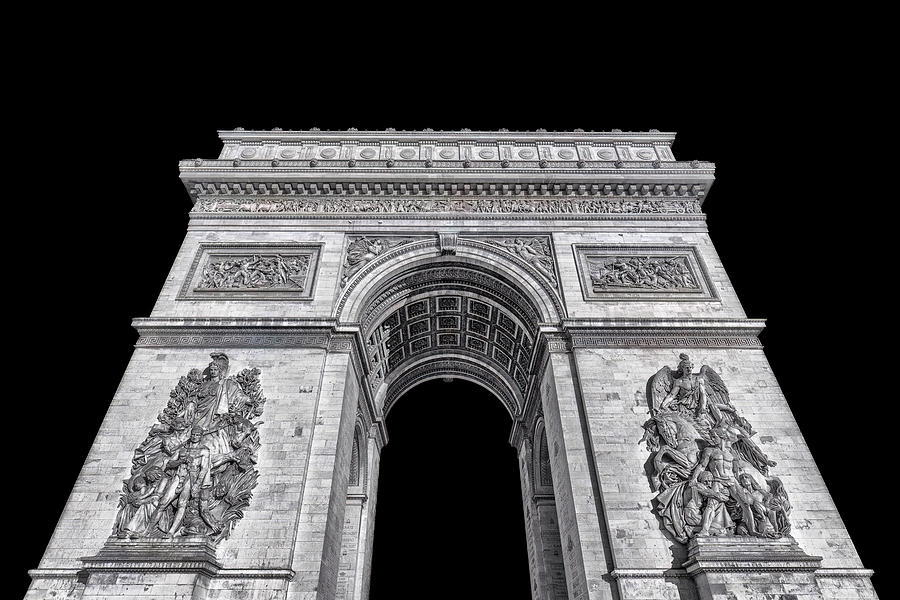 Arc de Triomphe III Photograph by Rand Ningali