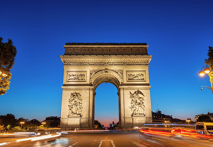 Arc De Triomphe Photograph By Joseph Kopacz - Fine Art America