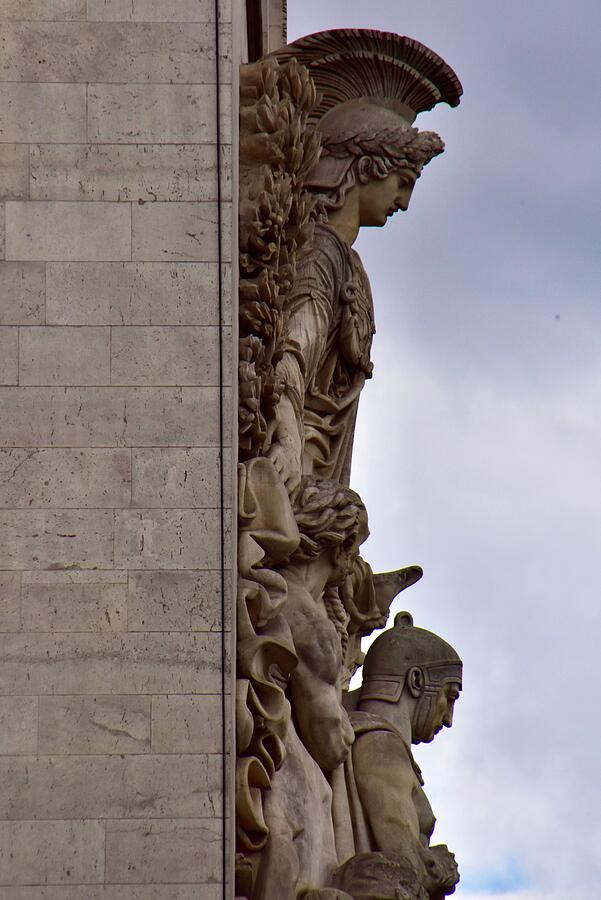 Arc De Triomphe Sculpture Detail Photograph by Neil R Finlay
