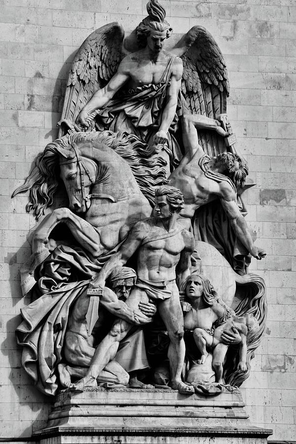 Arc De Triomphe Sculpture  Photograph by Neil R Finlay
