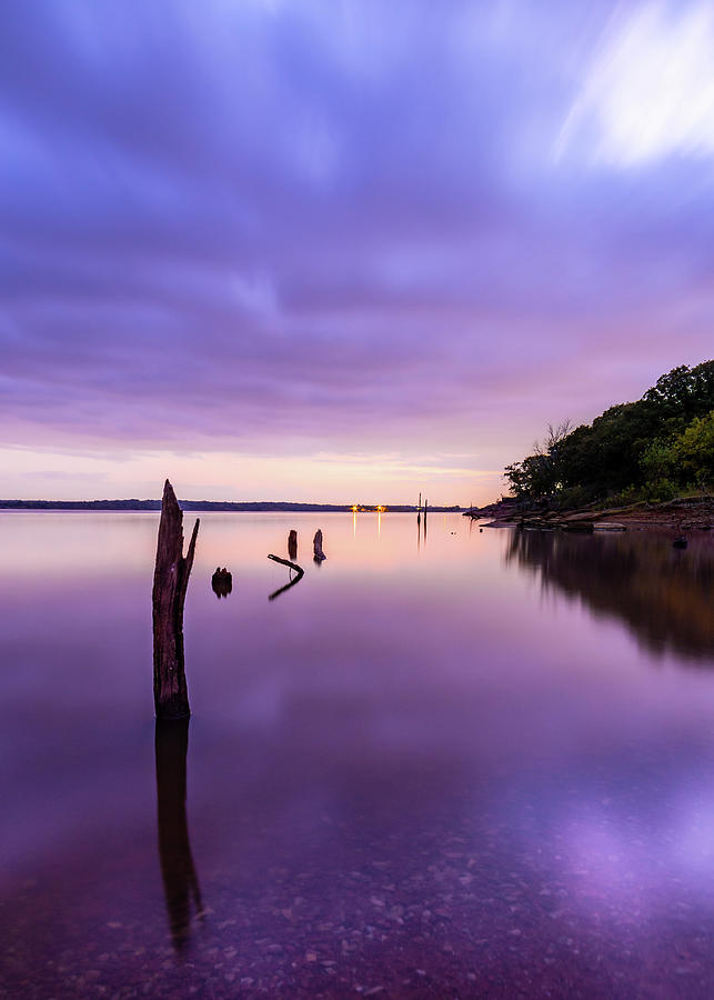 Arcadia Lake Sunset Photograph by Hillis Creative
