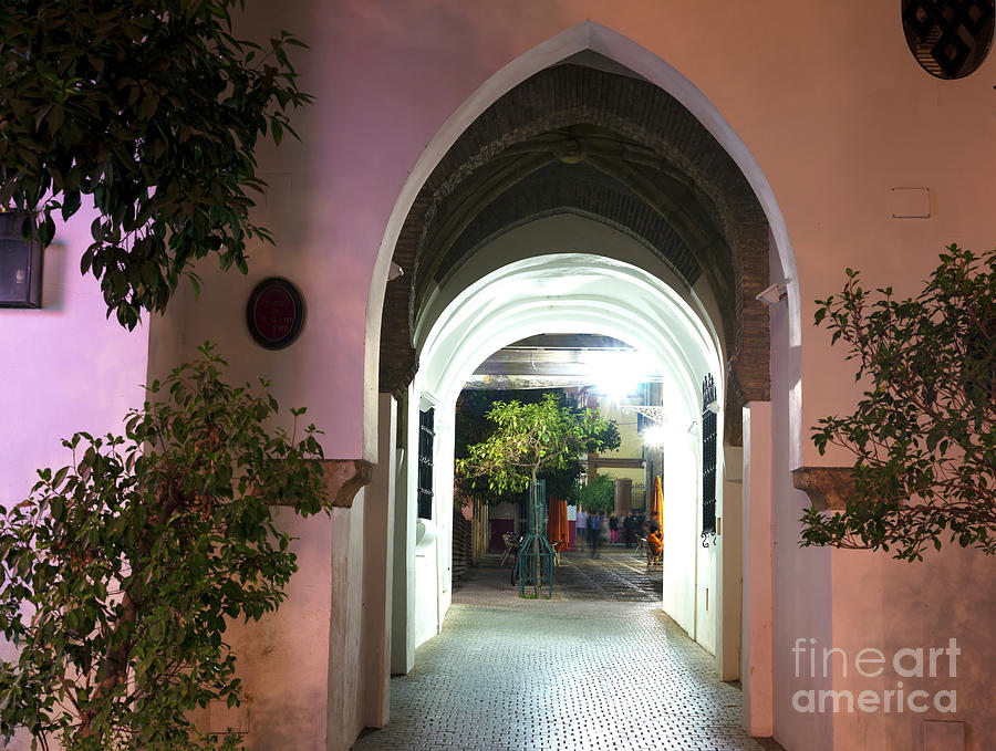 Arch Light in Seville Spain Photograph by John Rizzuto