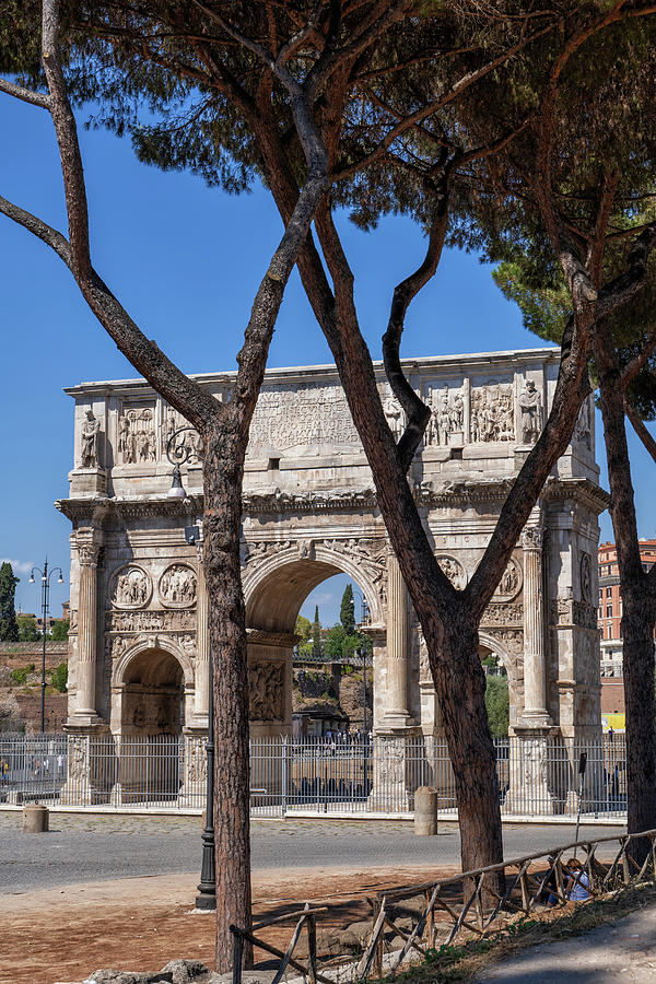 Arch of Constantine in Rome Photograph by Artur Bogacki