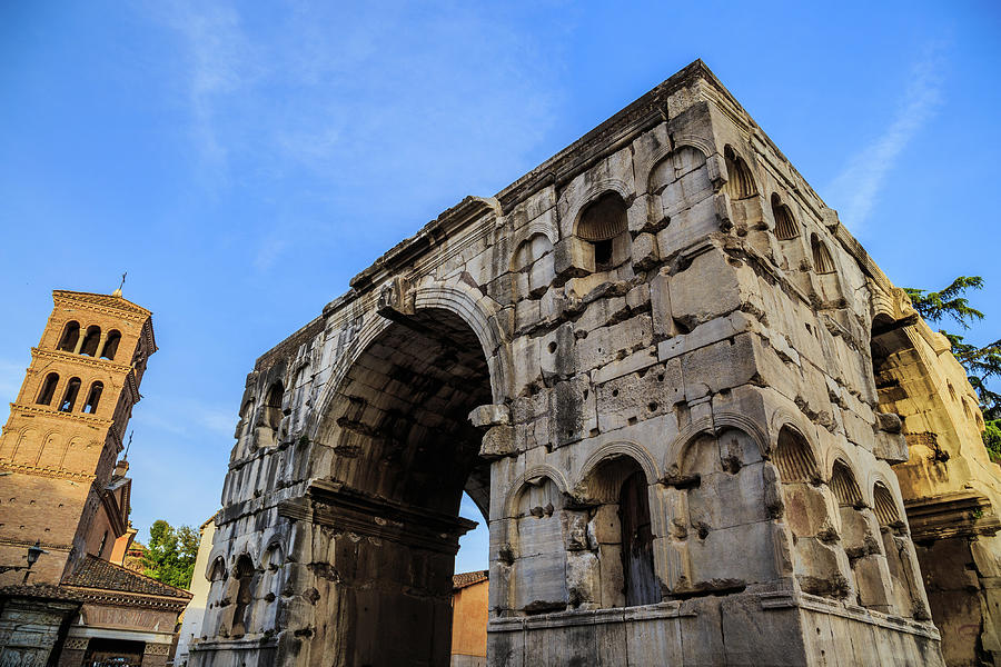 Arch of Janus in Rome, Italy Photograph by Fabiano Di Paolo
