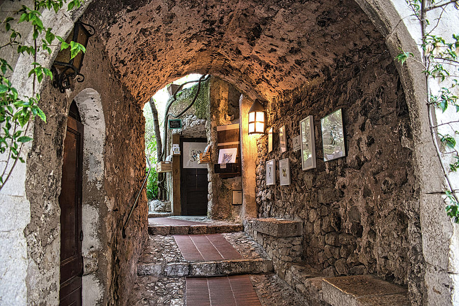 Arch Passage of Eze Photograph by Portia Olaughlin