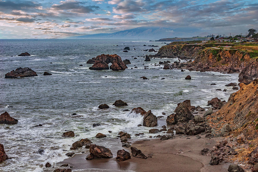 Arch Rock Bodega Bay Photograph by Dan Carmichael