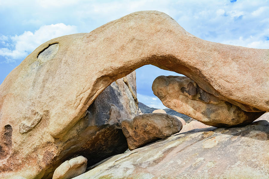 Arch Rock Mojave  Photograph by Kyle Hanson
