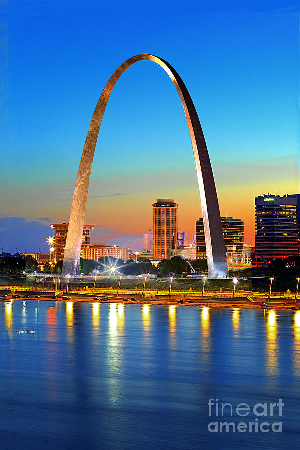 Arch Twilight STL Pyrography by Jim Trotter