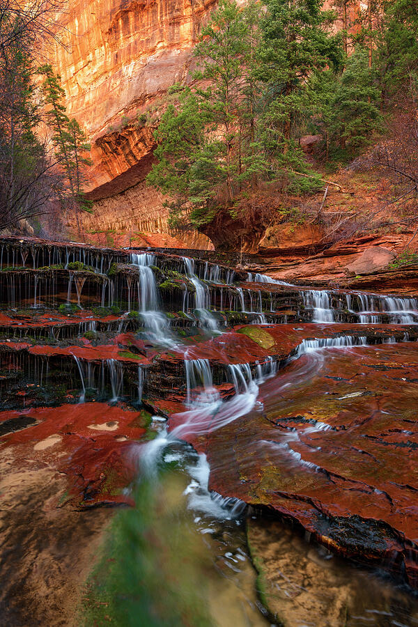 Archangel Cascades Photograph by Radek Hofman - Pixels