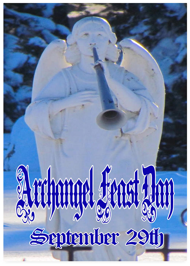 Archangel Feast Day September 29th  Digital Art by Delynn Addams
