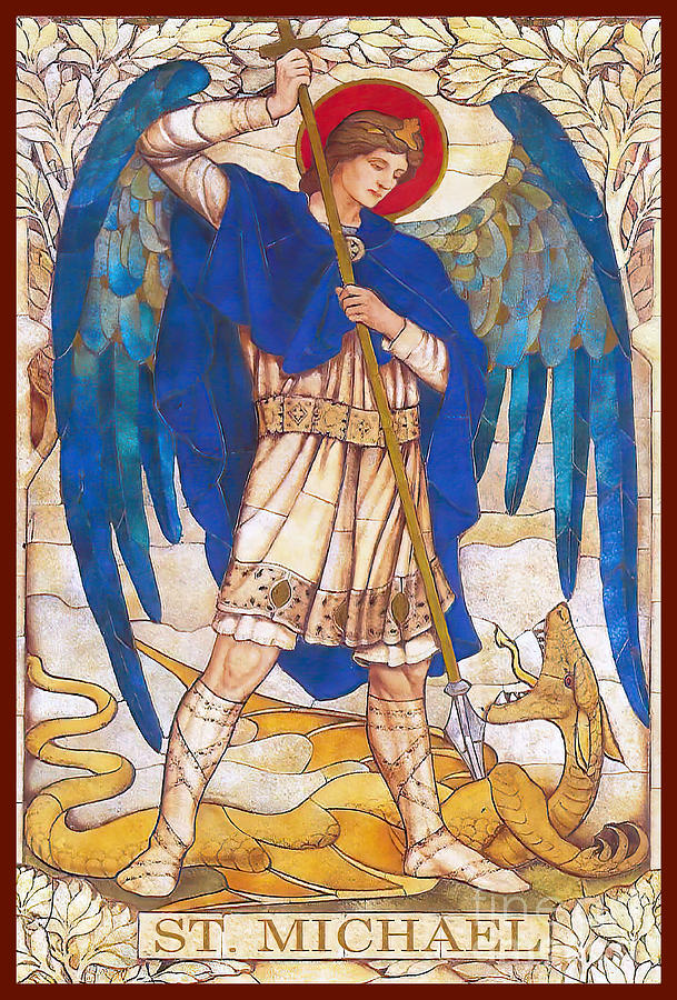 Archangel Michael Digital Art by Classic Catholic Fine Art America