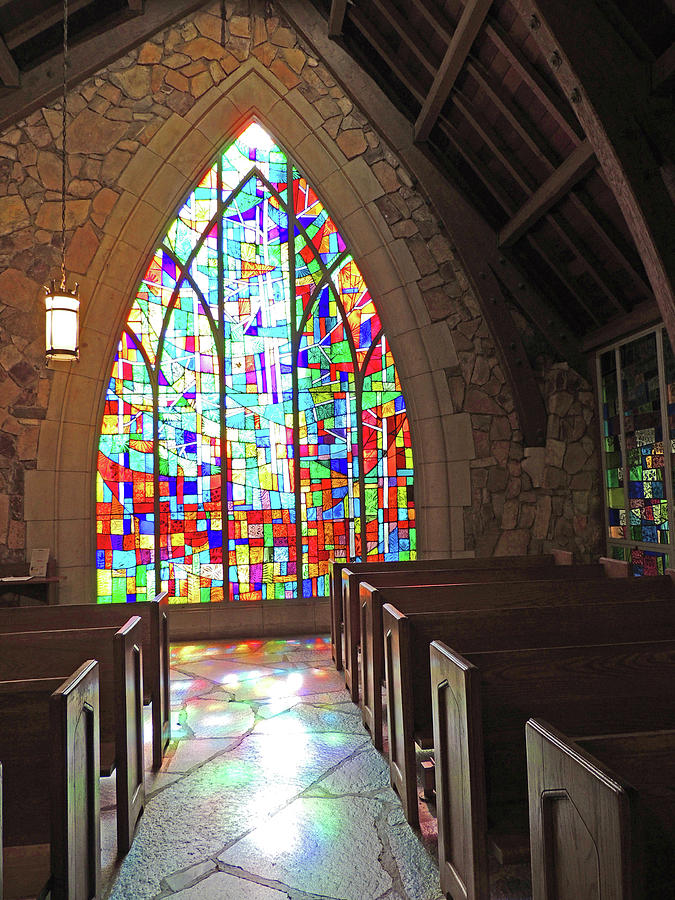 Arched Stained Glass Window Photograph by Marian Bell - Fine Art America