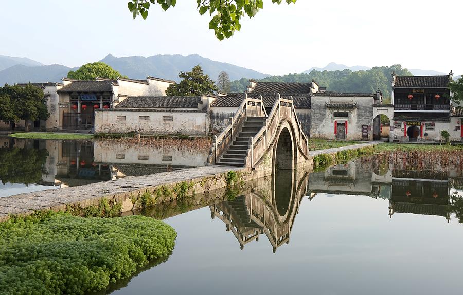 Arched Stone Bridge in Hong Village Photograph by Mingming Jiang