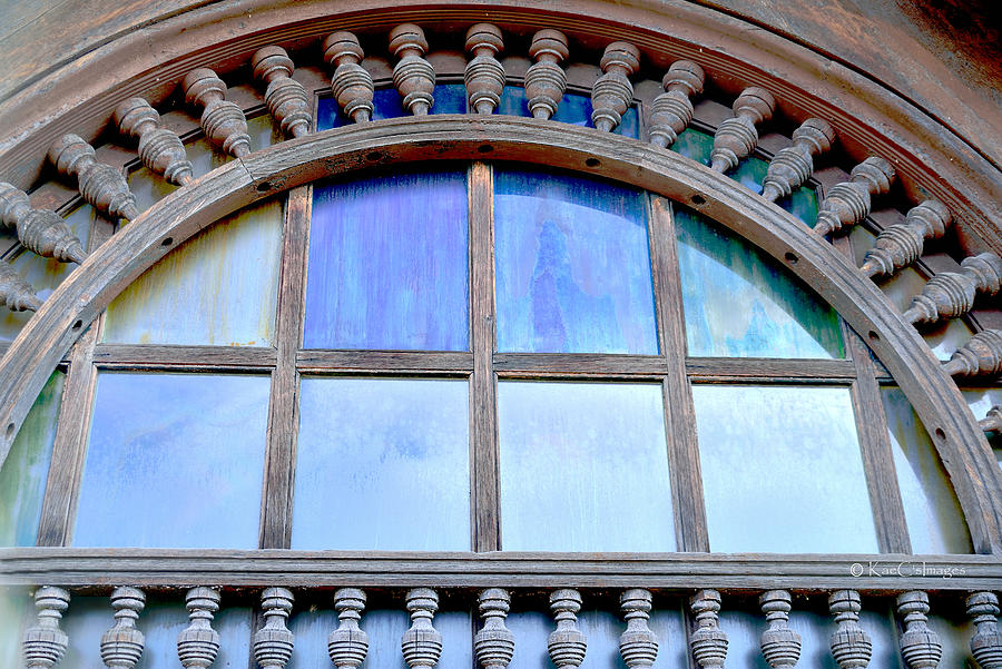 Arched Window Details From A Kit Photograph by Kae Cheatham