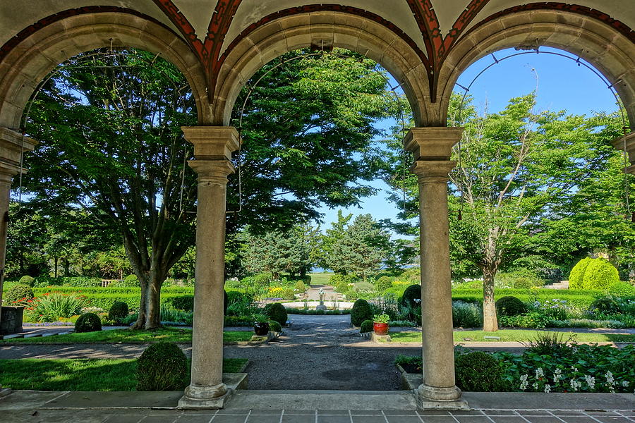 Arches in the Gardens Photograph by Patricia Caron