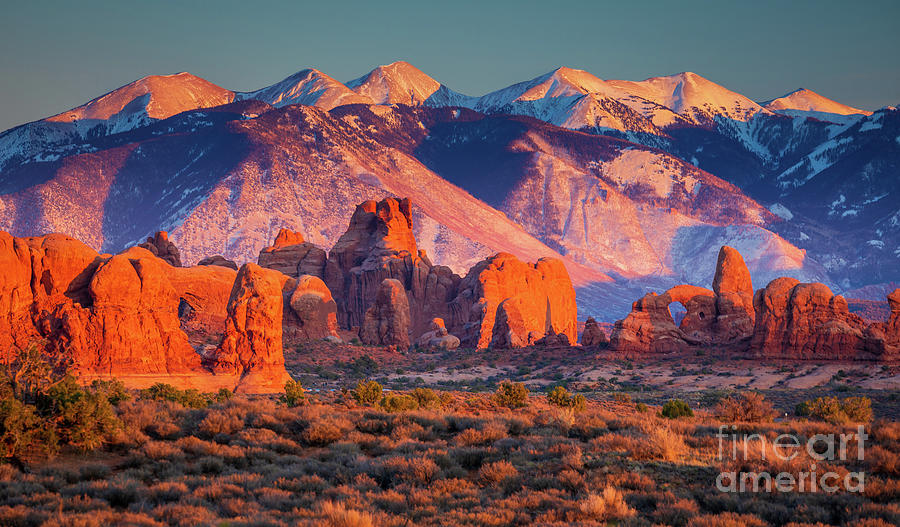 Arches National Park Photograph - Arches Last Light by Inge Johnsson