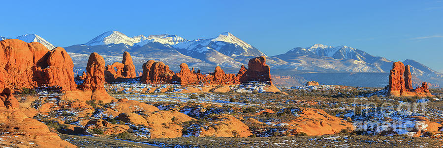 Arches National Park in Winter Photograph by Henk Meijer Photography