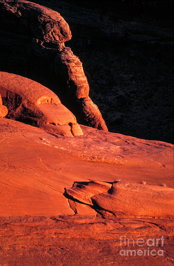 Arches National Park Moonscape Photograph by Bob Phillips
