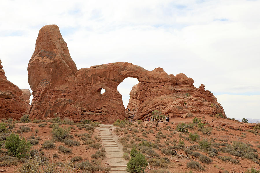 Arches National Park - Turret Arch Photograph by Richard Krebs