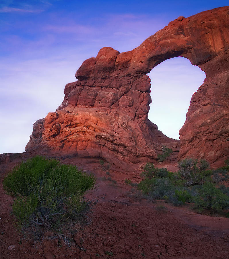 Arches National Park Turret Arch Photograph by Susan Candelario