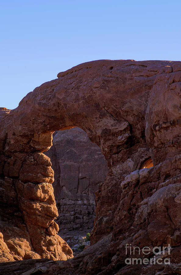 Arches National Park Turret Archway  Photograph by Bob Phillips
