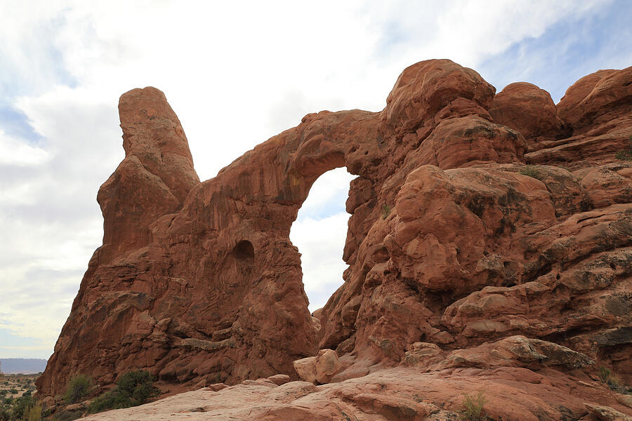 Arches National Park, Utah - Turret Arch Photograph by Richard Krebs