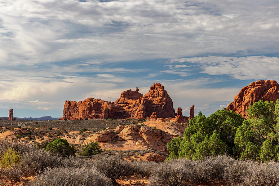 Arches N.P. , Windows section  G0A7473 Photograph by Stephen Parker