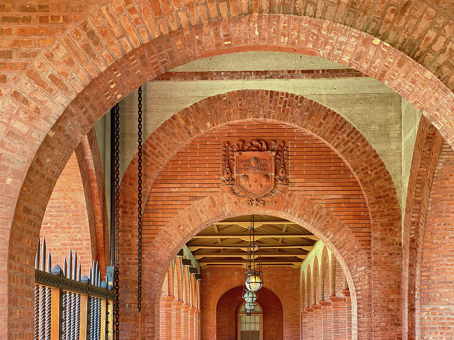 Arches of Flagler College, St. Augustine, Florida Photograph by Dawna Moore Photography