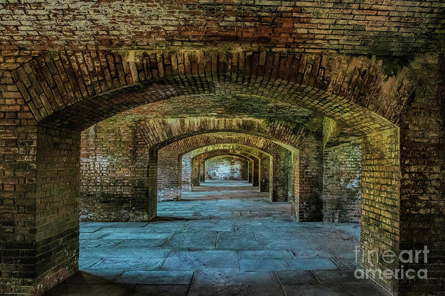 Arches Of Fort Jefferson Photograph