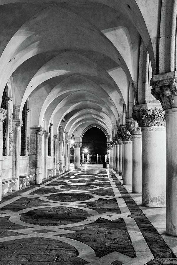 Arches of the Doges Palace, Venice, Italy Photograph by Sarah Howard