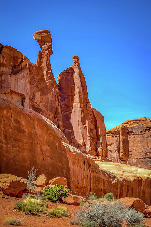 Arches National Park Photograph - Arches National Park by Diane Raaum