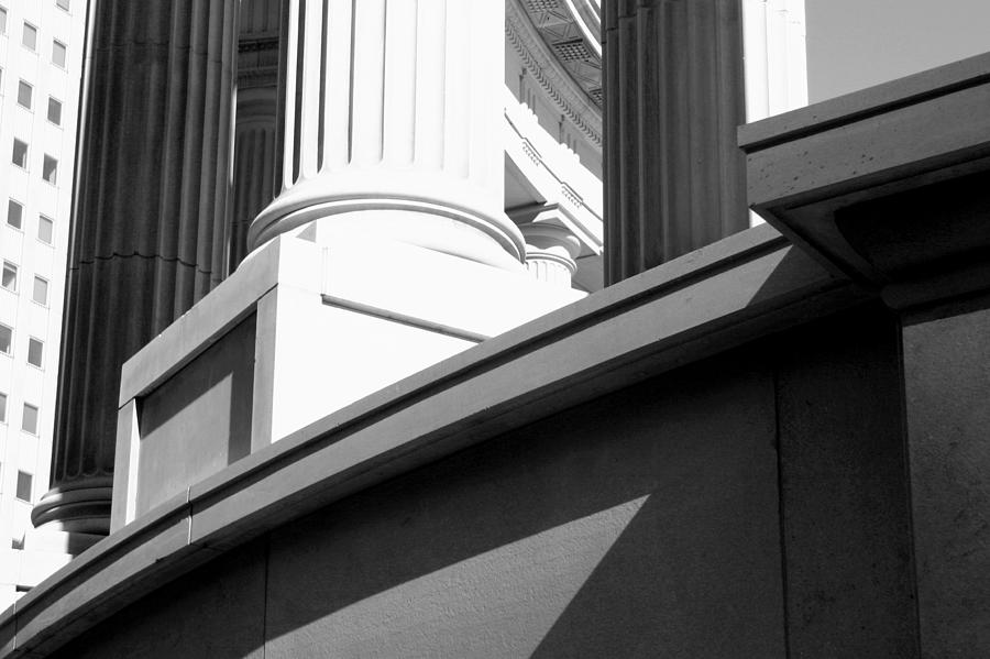 Architectural Columns Millennium Park Photograph by Patrick Malon
